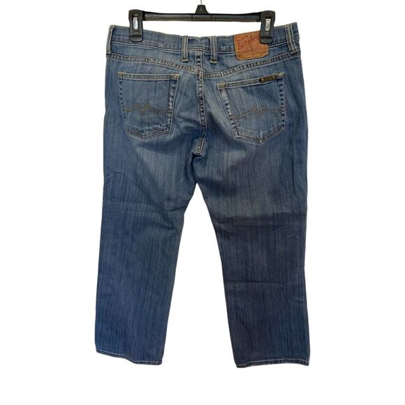 Lucky Brand Womens Blue Denim Jeans Size 6/28 Sweet N Low Crop Medium Wash - Picture 2 of 12